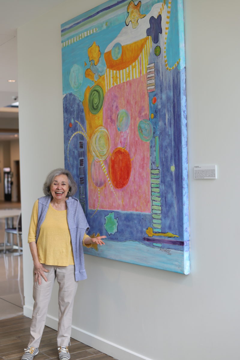 Creativity: The New Vitamin C. Anne Yates Burst speaks to how creativity, the New Vitamin C, keeps her in great physical shape.